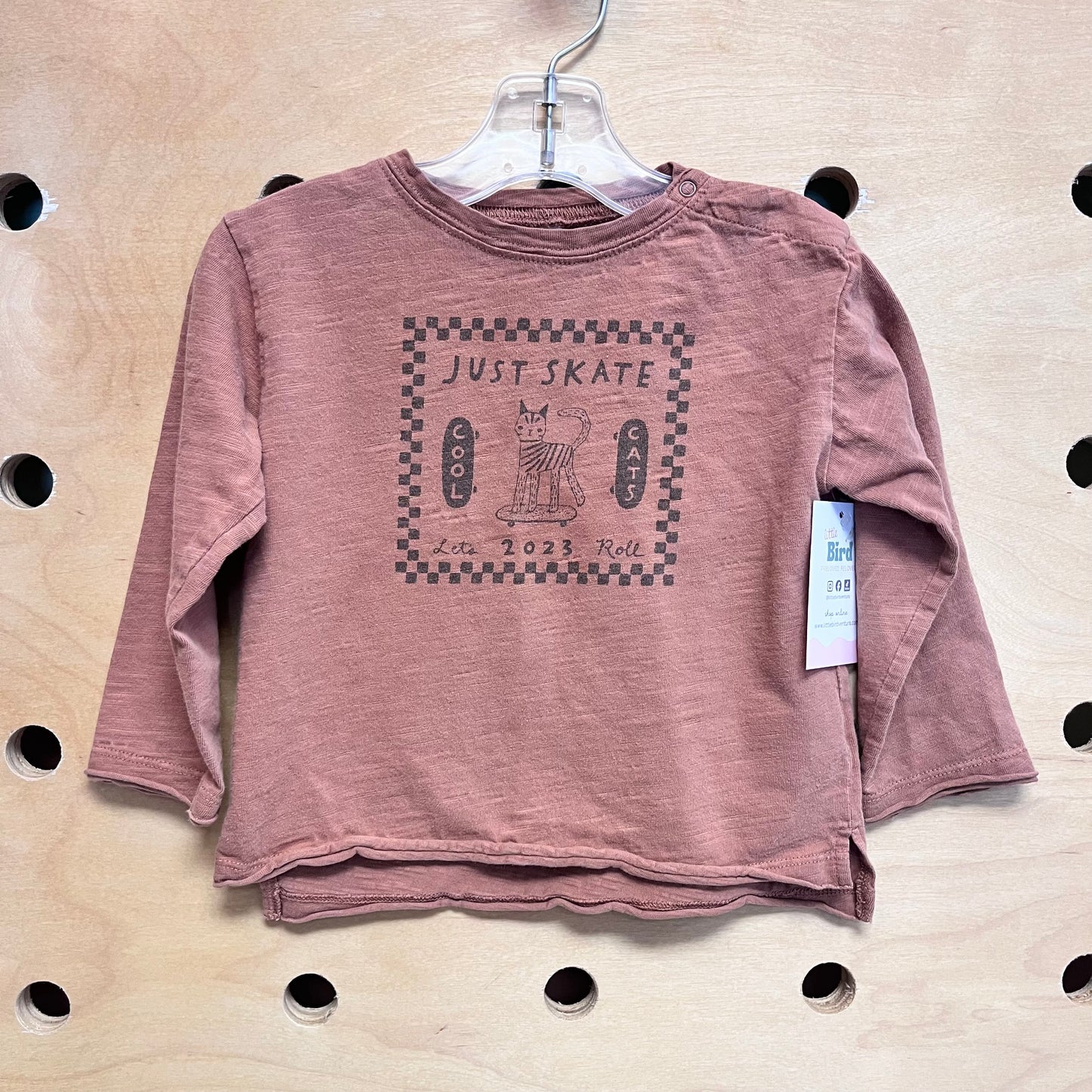 Brown Jusst Skate Long Sleeve