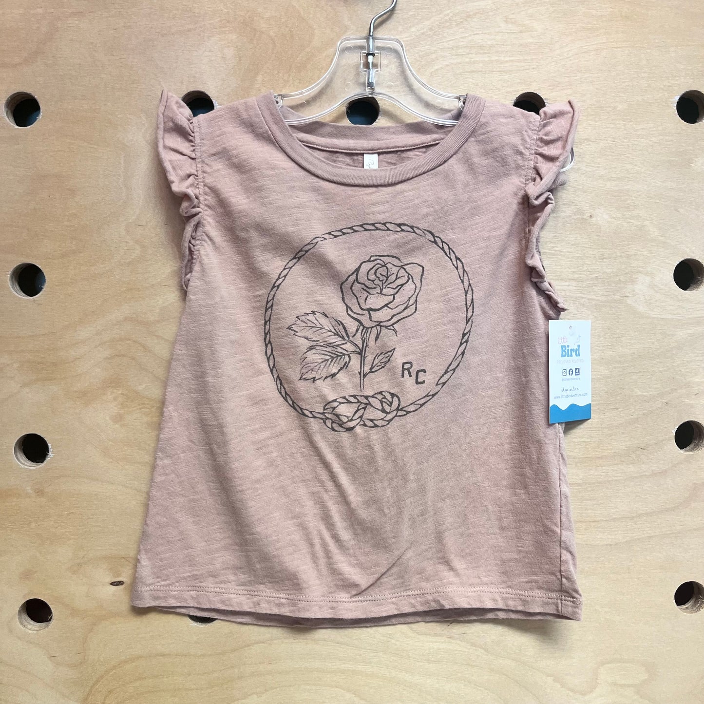 Tan Rose & Rope Tank