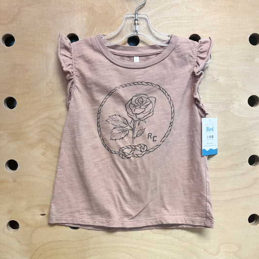 Tan Rose & Rope Tank