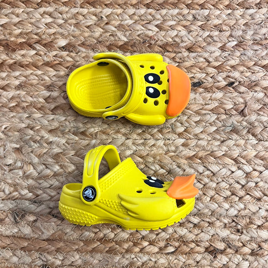 Yellow Duck Clogs