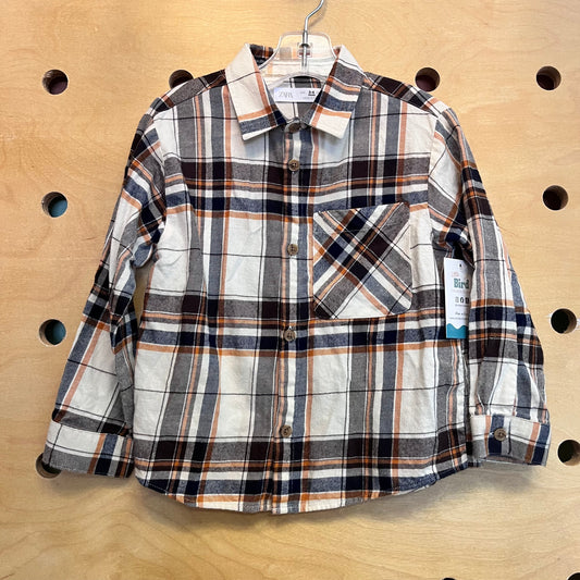 Brown/Navy Flannel