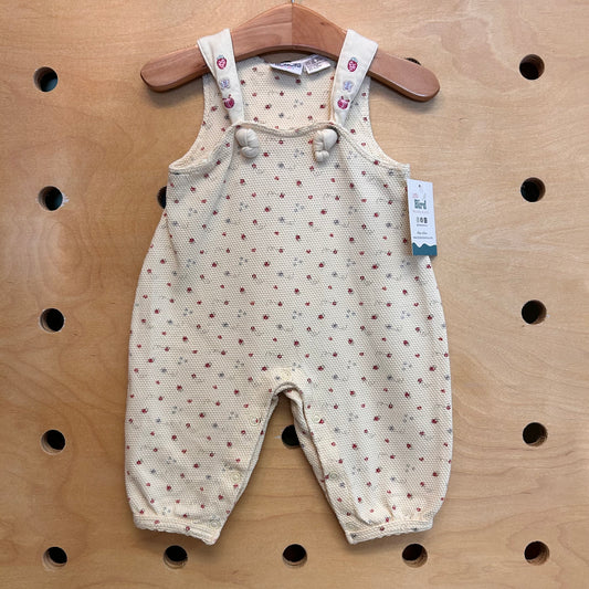 Honors Baby Y2K Cream Overalls