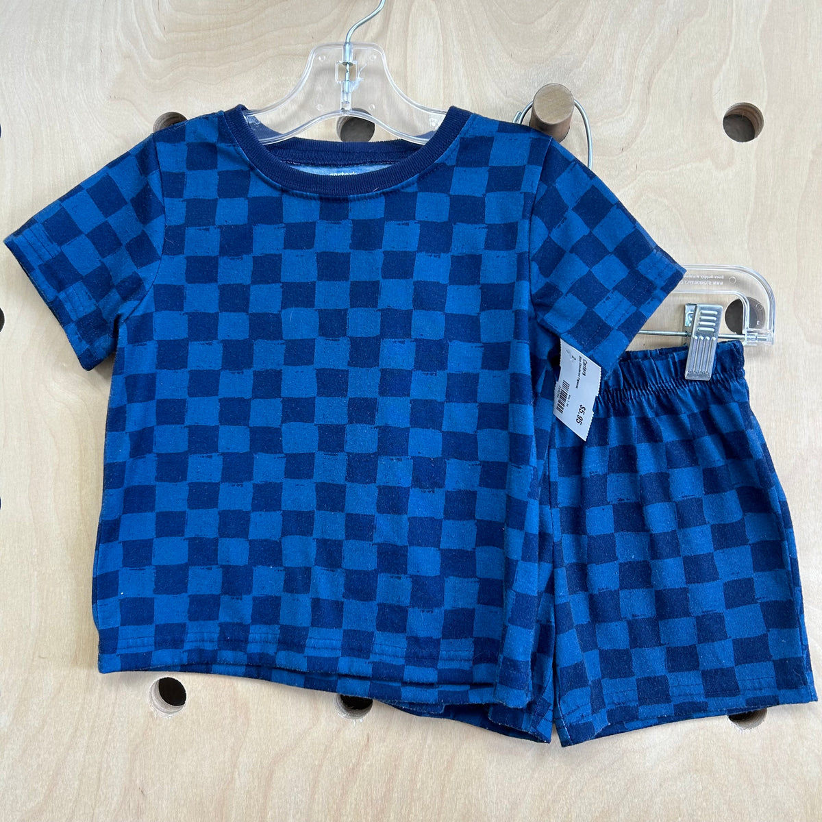Blue Checkered Pajamas