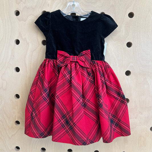 Black & Red Holiday Dress