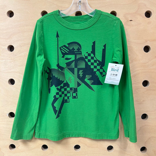 Green Knight LS Tee
