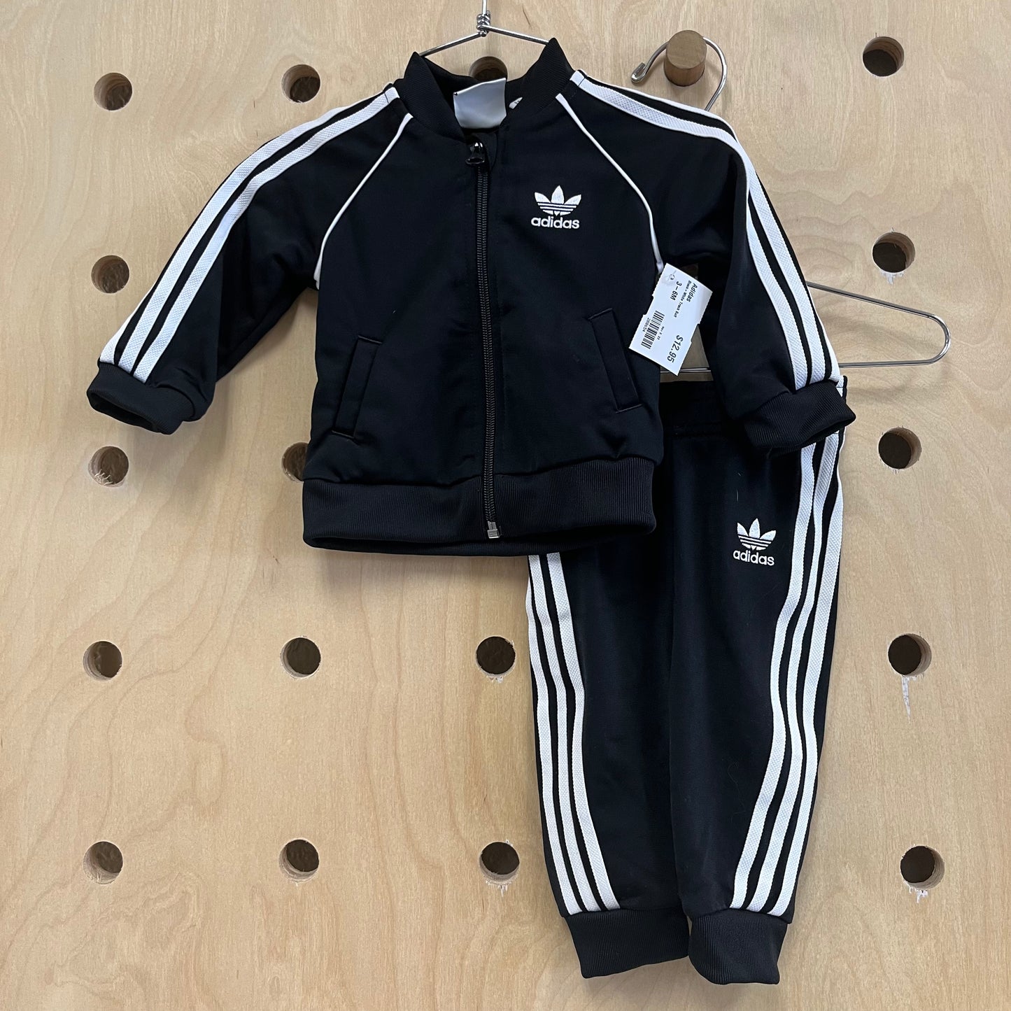 Black+White Track Suit