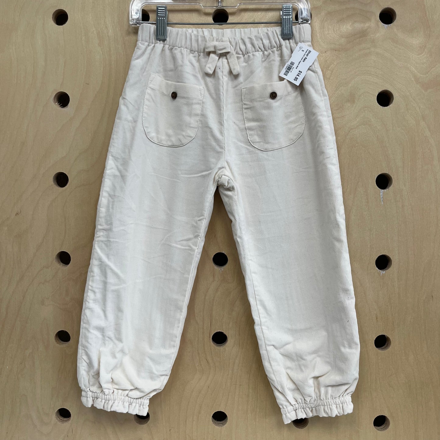 Cream Cord Lined Joggers NEW!