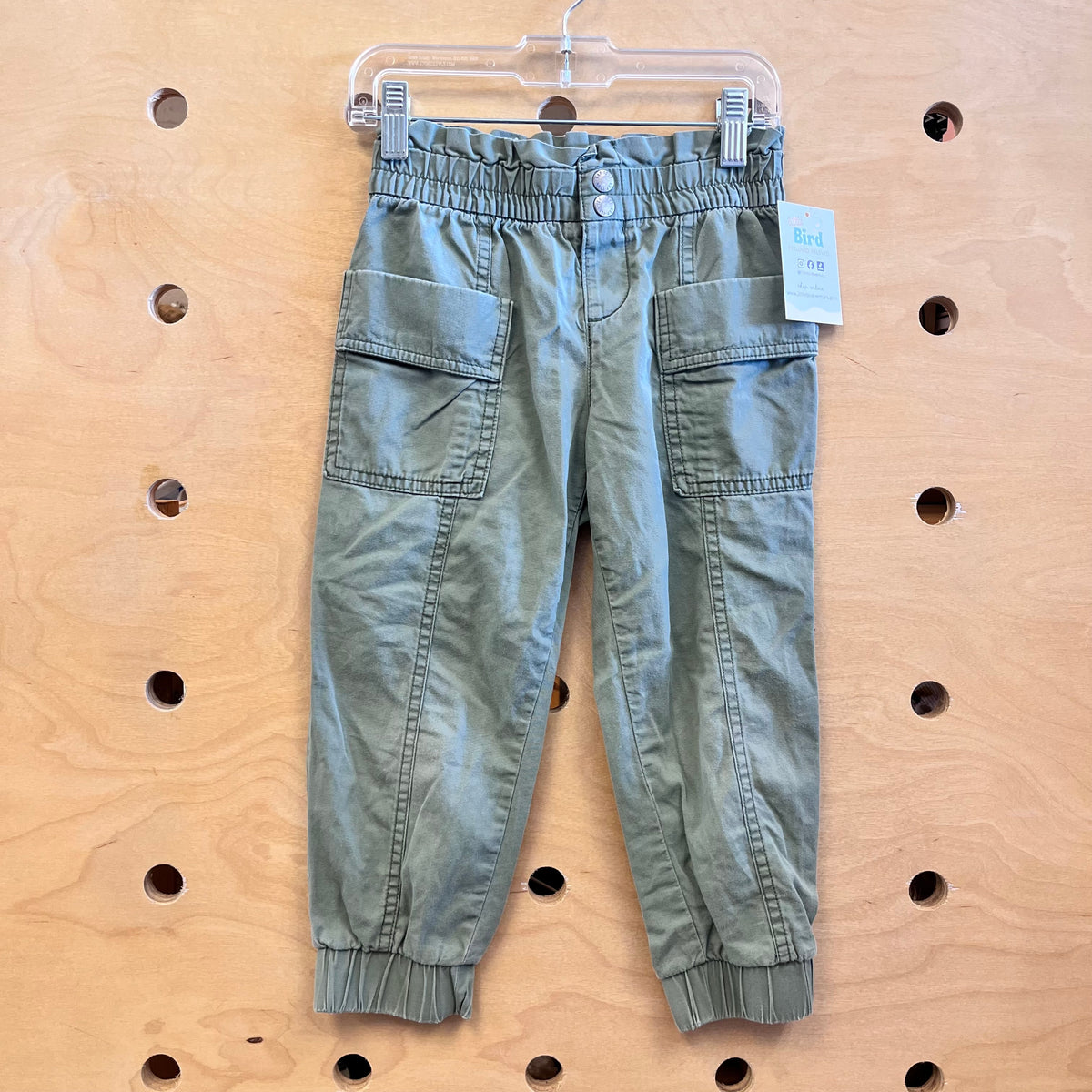 Green Front Pocket Joggers