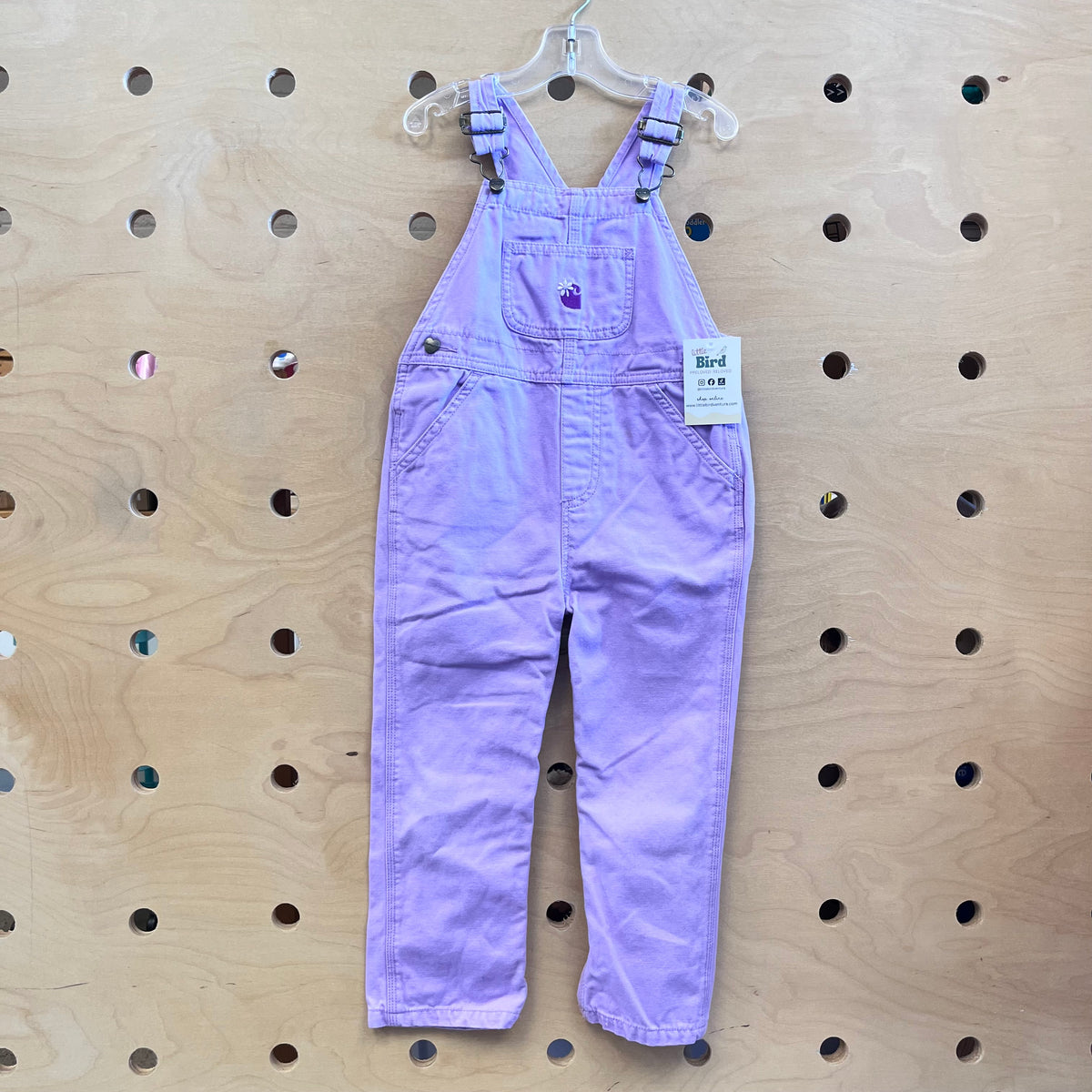 Lavender Overalls