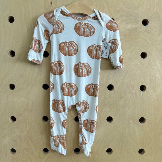 Bamboo Pumpkin Footies