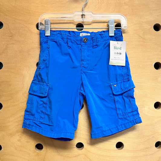Blue Cargo Shorts