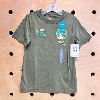 Green Embroidered Gaming Tee NEW!