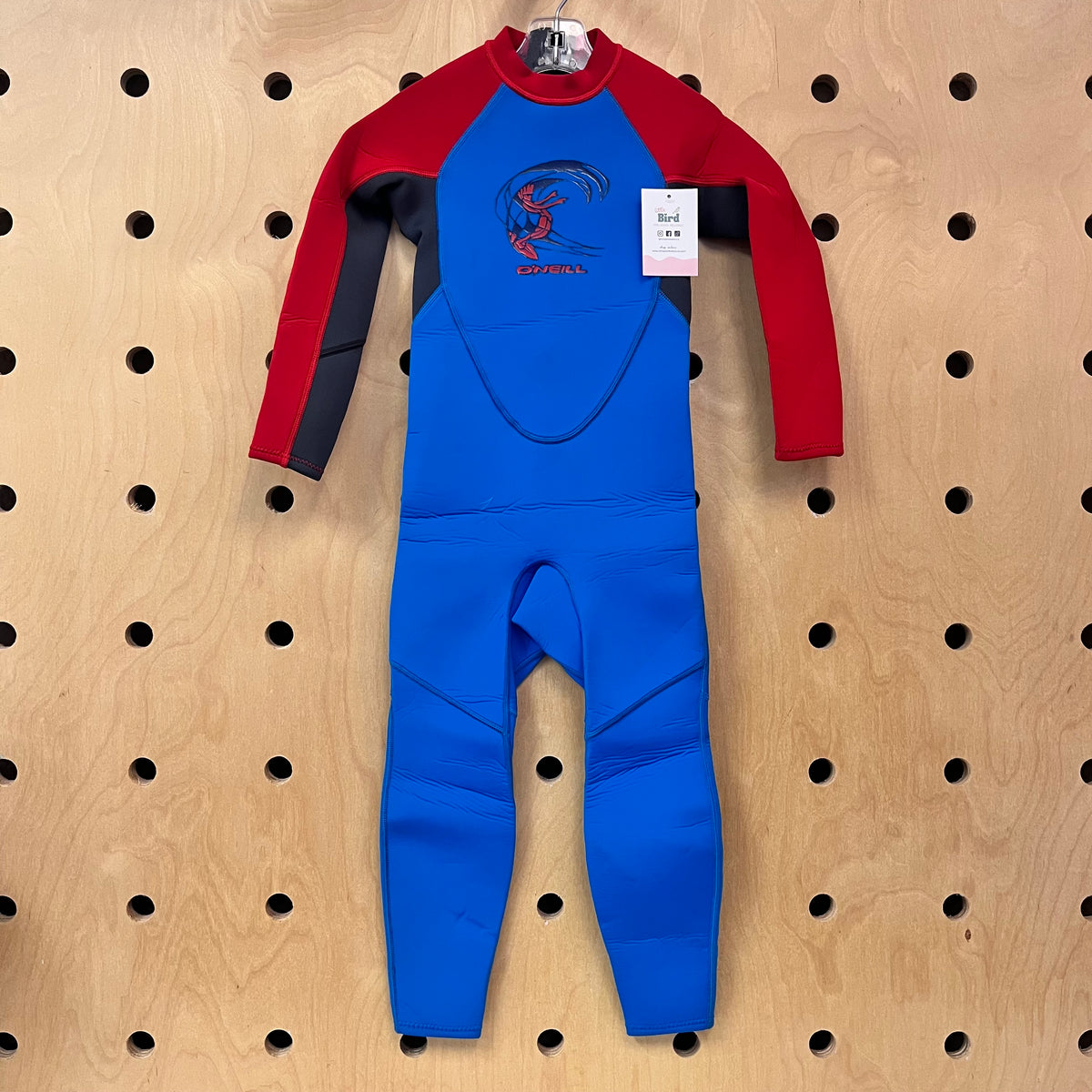 Blue/Red Wetsuit
