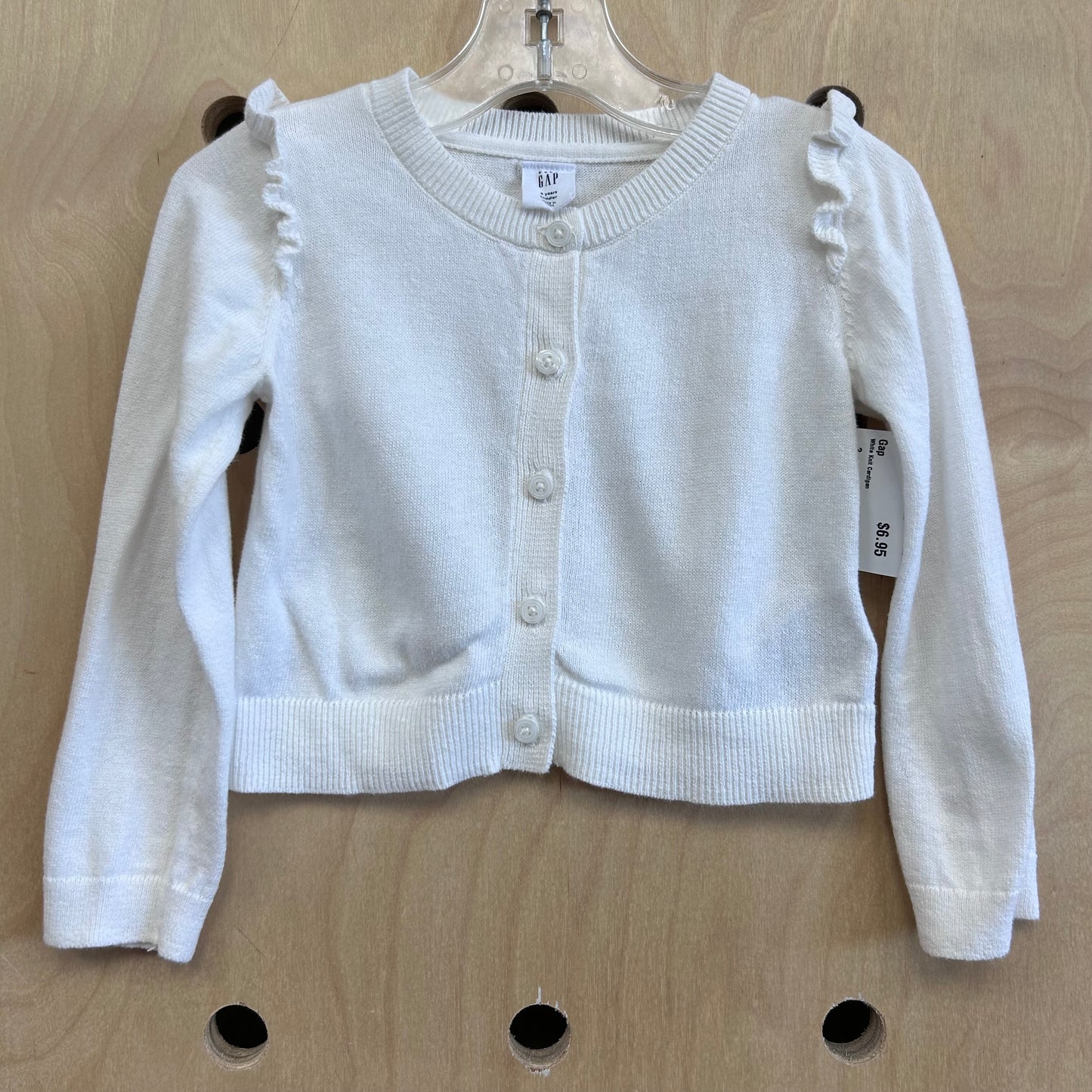 White Knit Cardigan