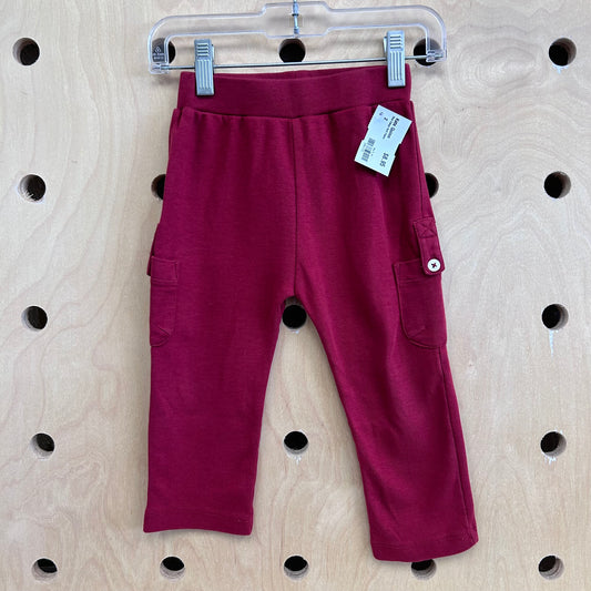 Red Cargo Soft Pants