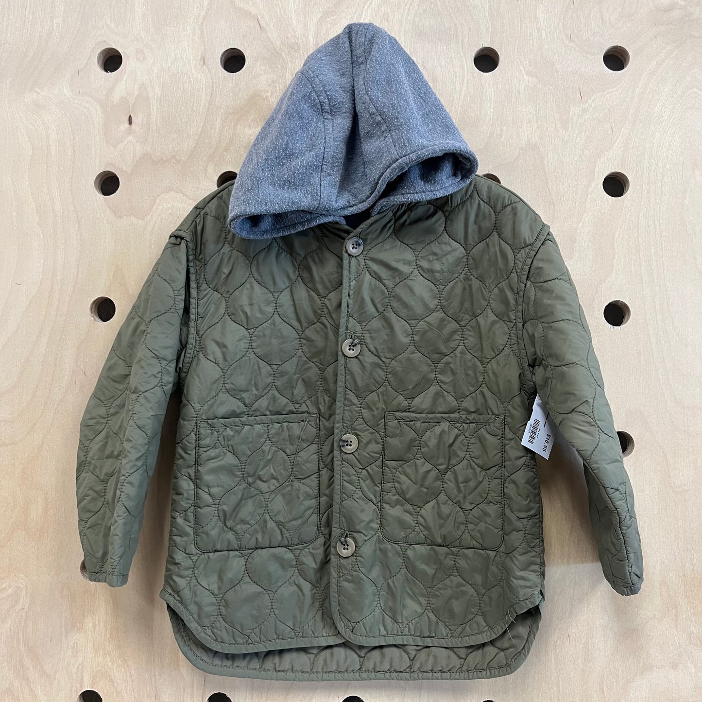 Green Mickey Hooded Jacket