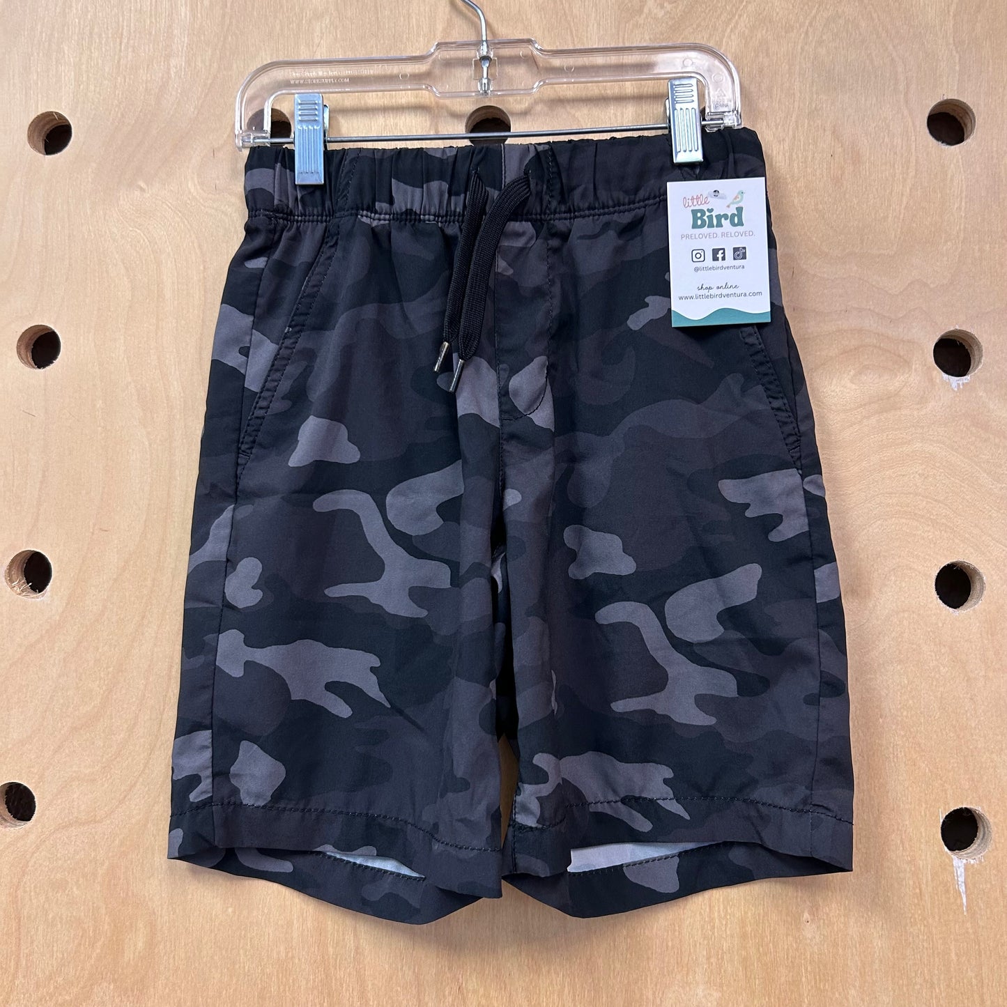 Black Camo Shorts