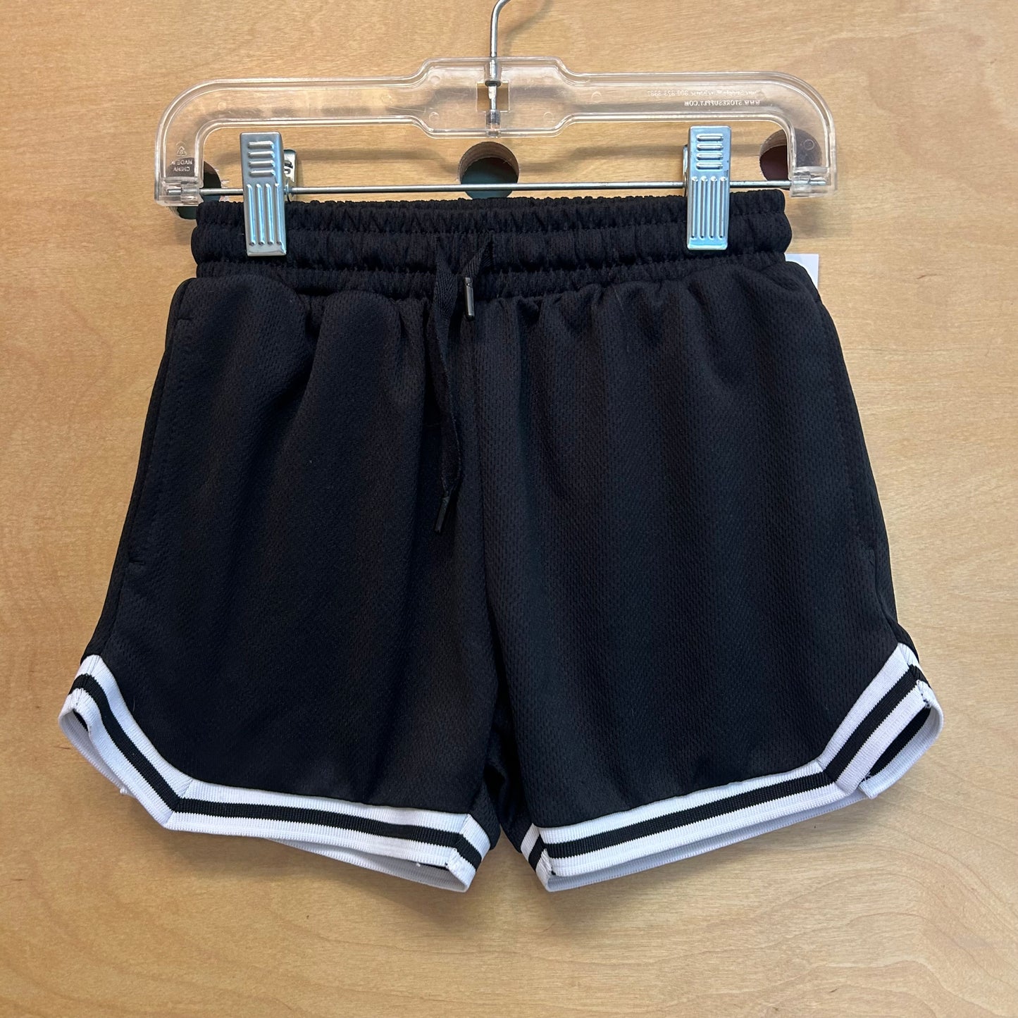 Black Breathable Mesh Shorts