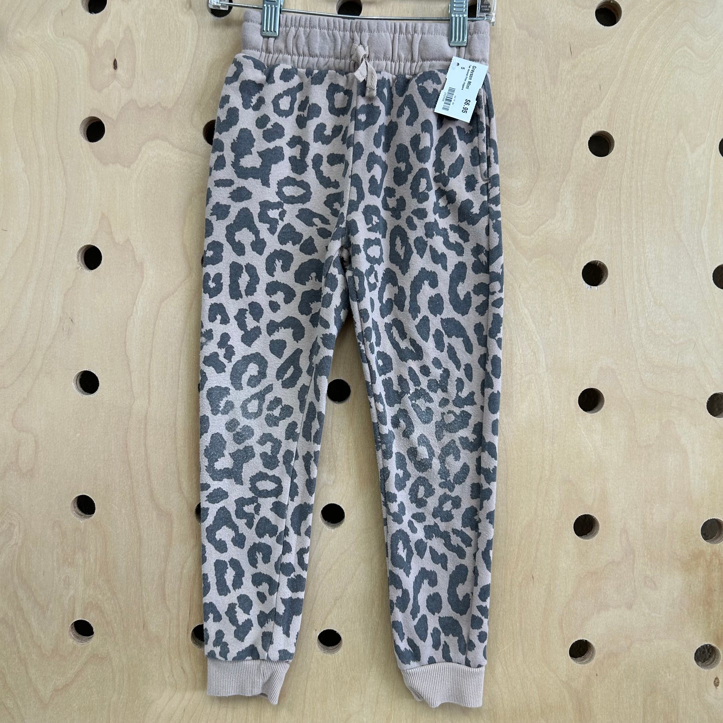 Tan Animal Print Joggers