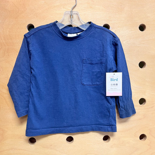 Navy Pocket LS