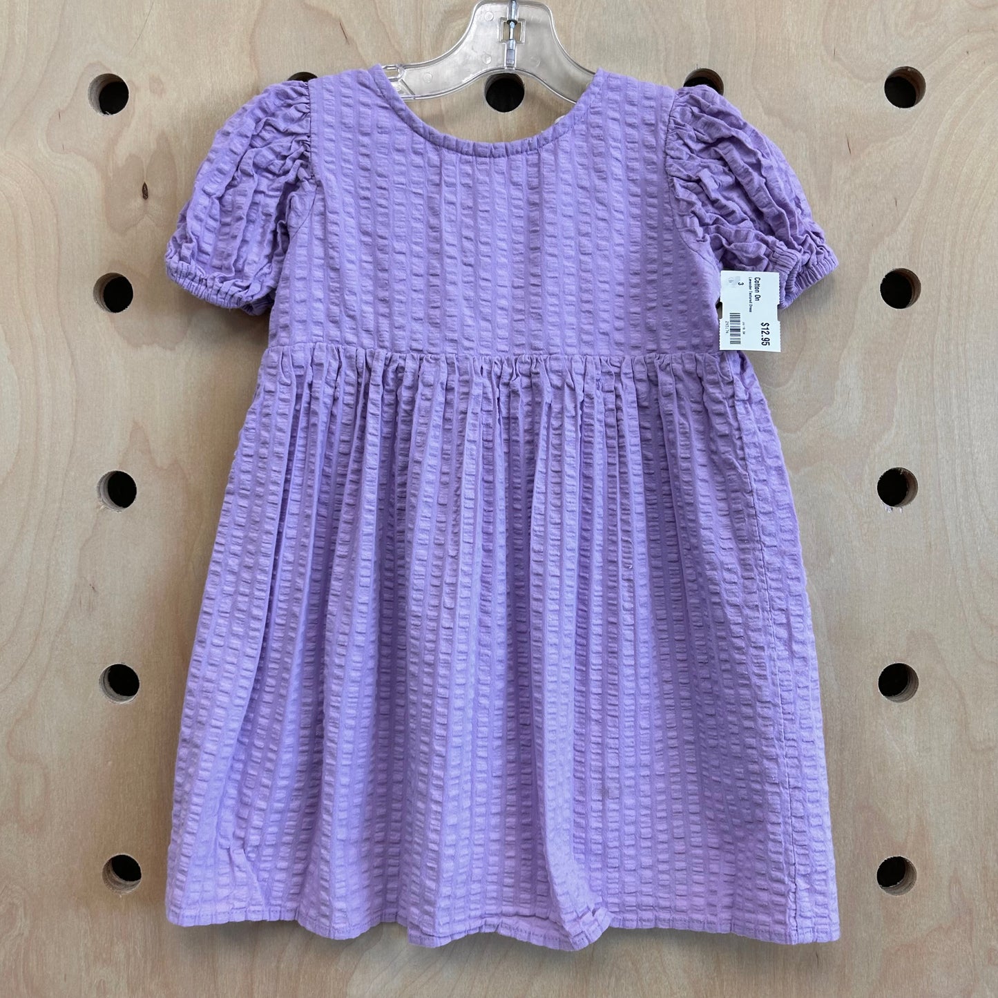 Lavender Textured Dress