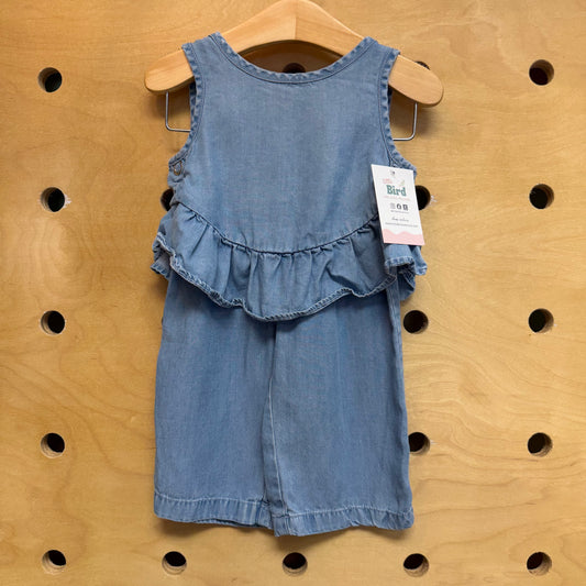 Blue Chambray Tank & Pants