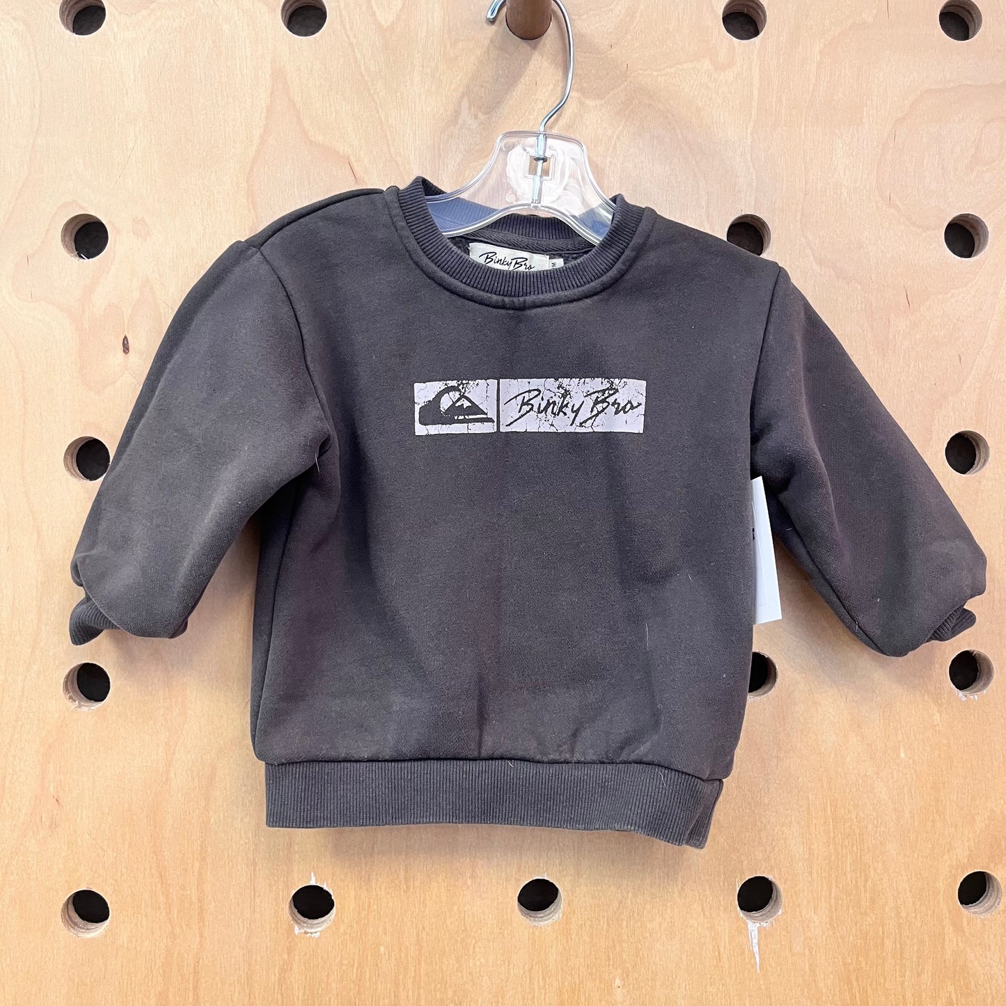 Grey Logo Crewneck