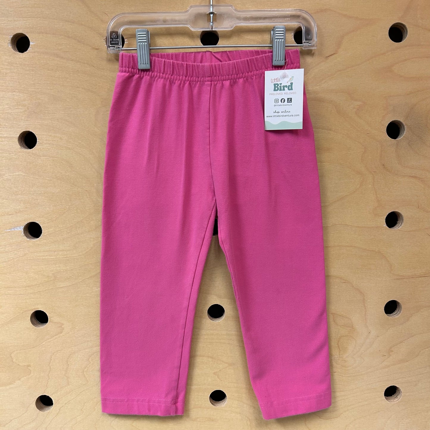 Pink Classic Leggings