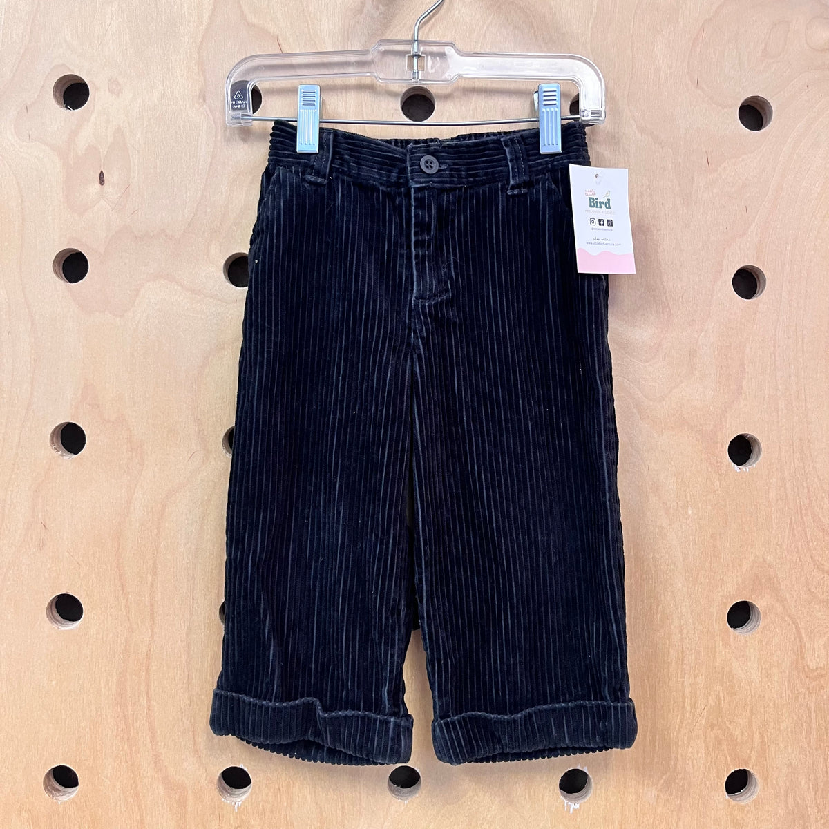 Black Courdoroy Pants