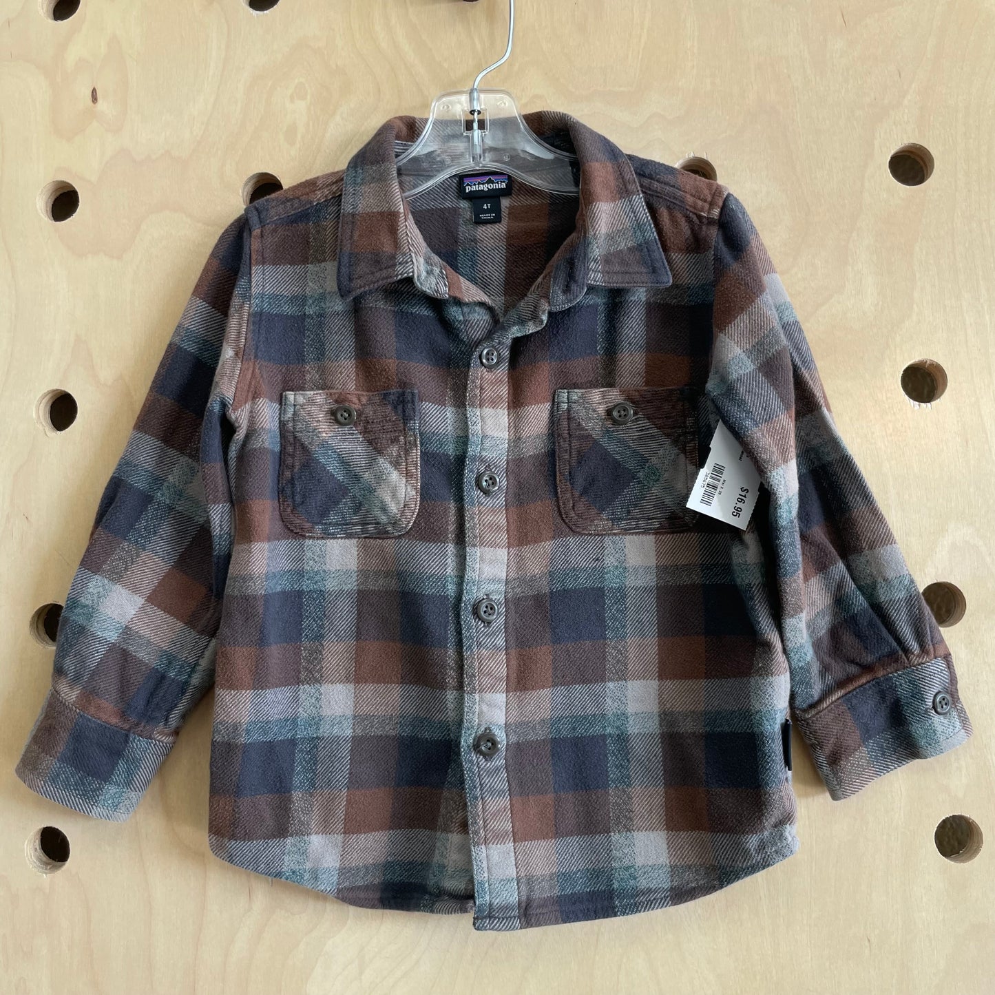 Brown Plaid Flannel