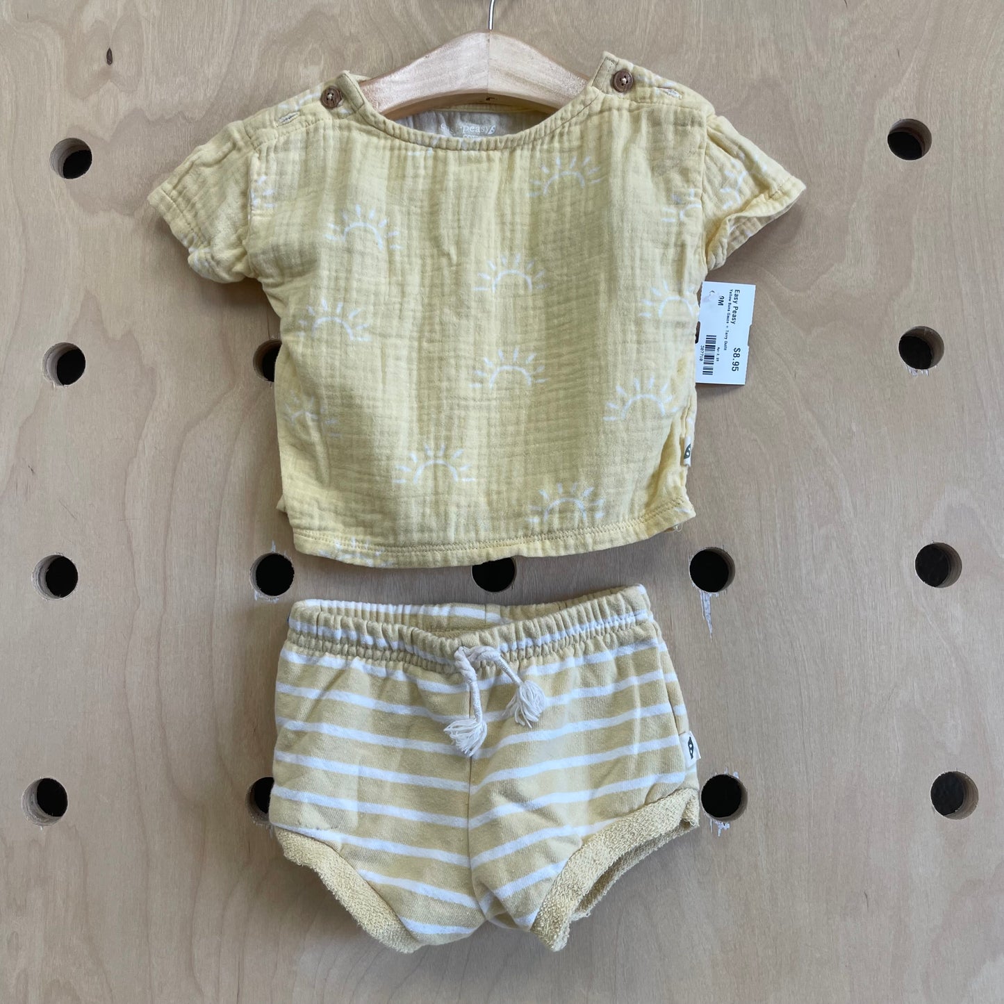 Yellow Suns Gauze + Terry Outfit