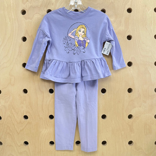 Lavender Rapunzel Top & Leggings