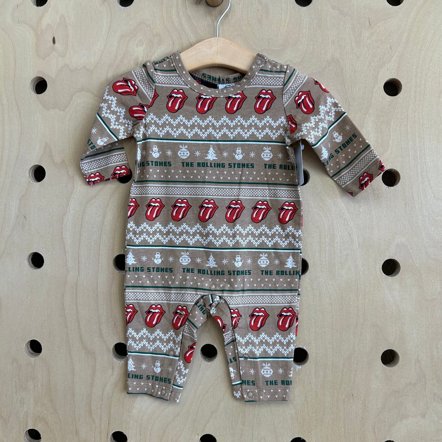 Rolling Stones Holiday Romper NEW!