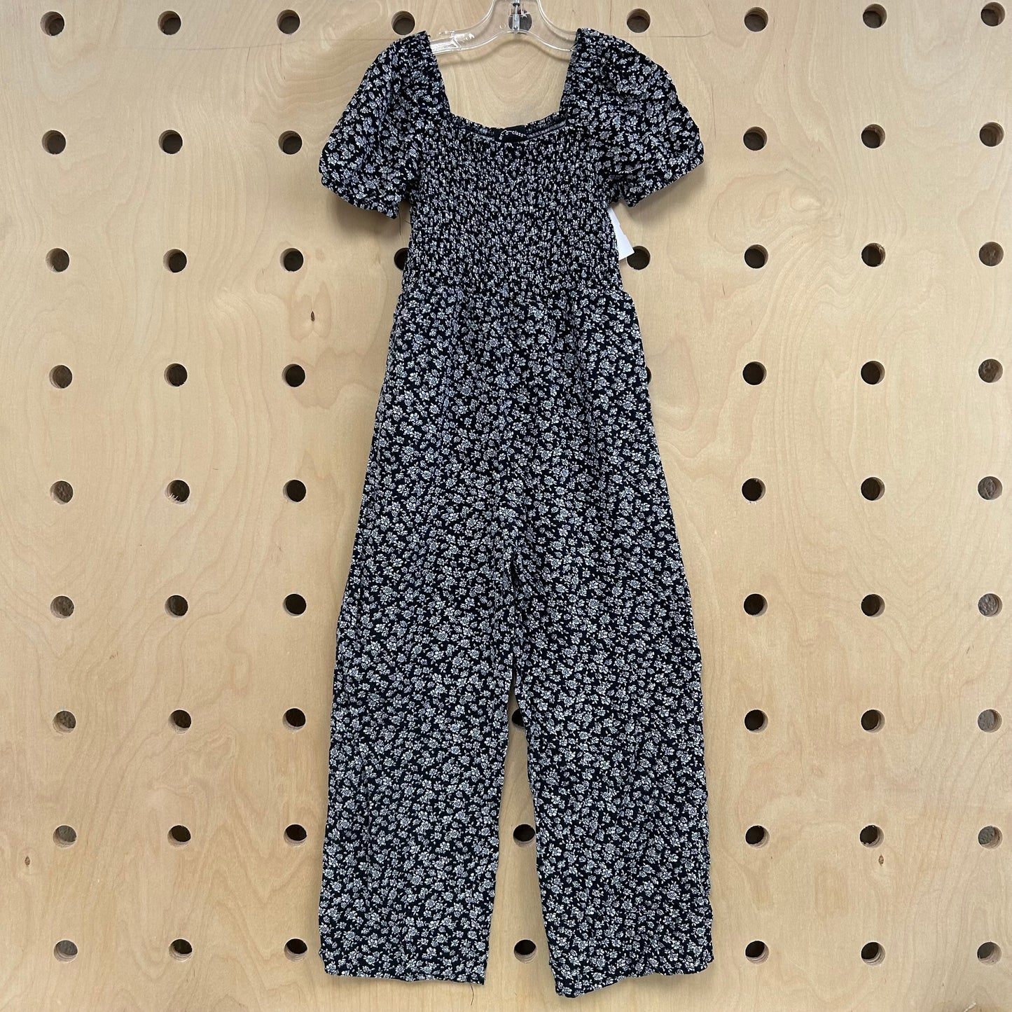 Black Floral Jumper