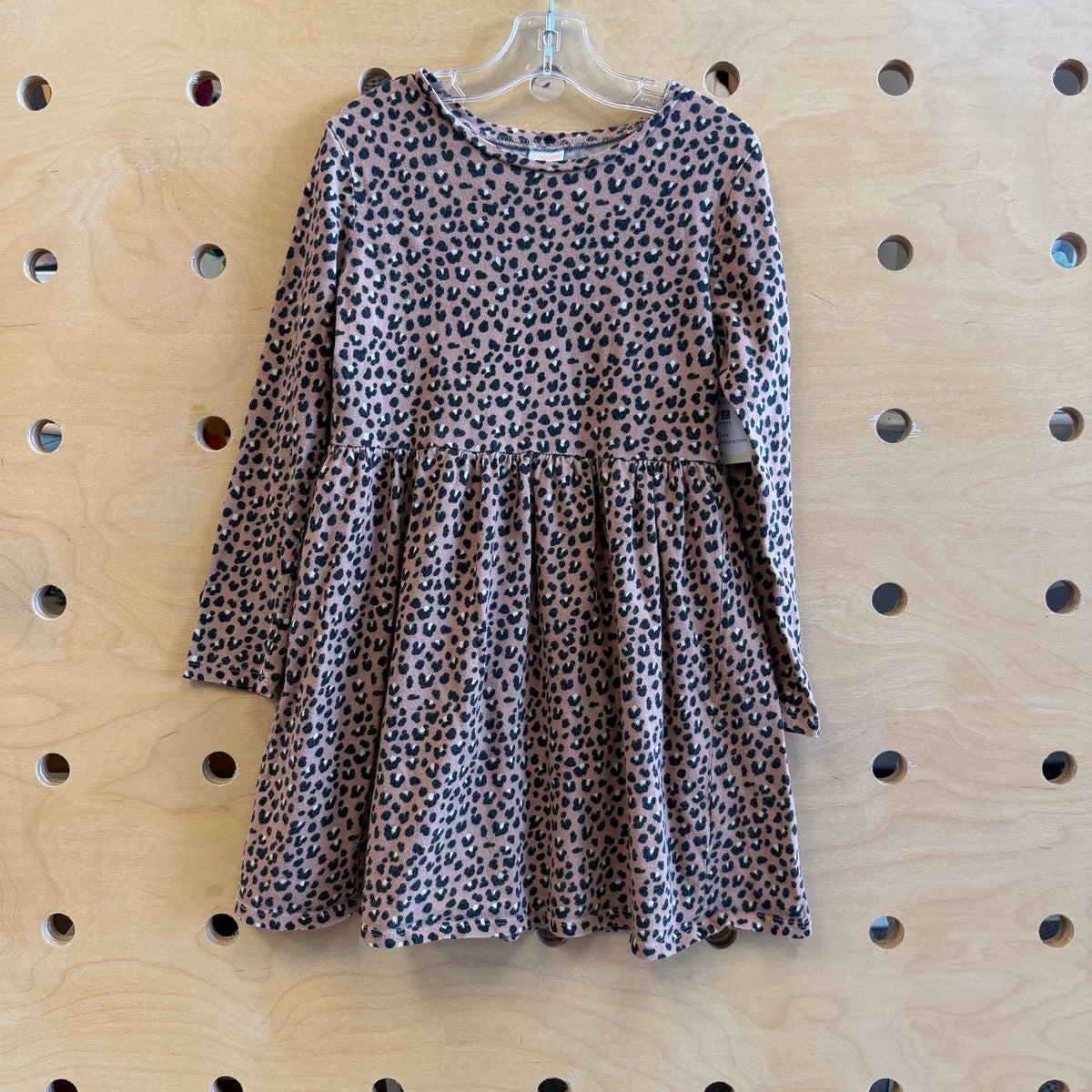 Brown/Black Cheetah Print Dress