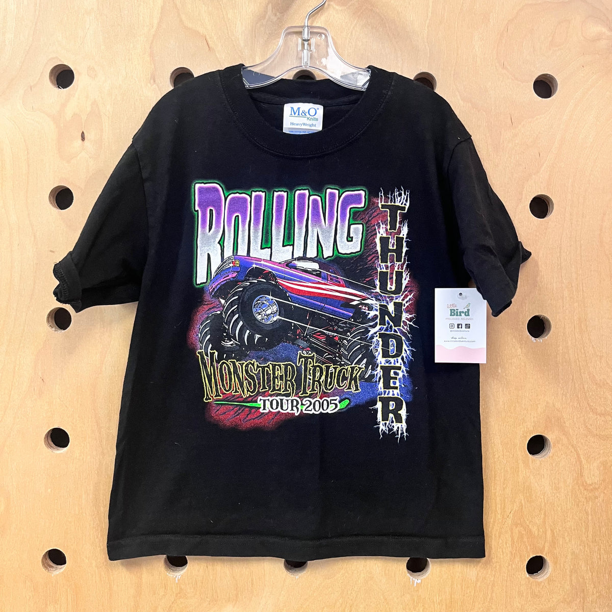 Black Monster Truck Tour Tee