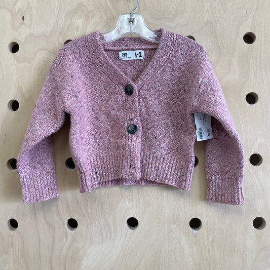Pink Confetti Cardigan