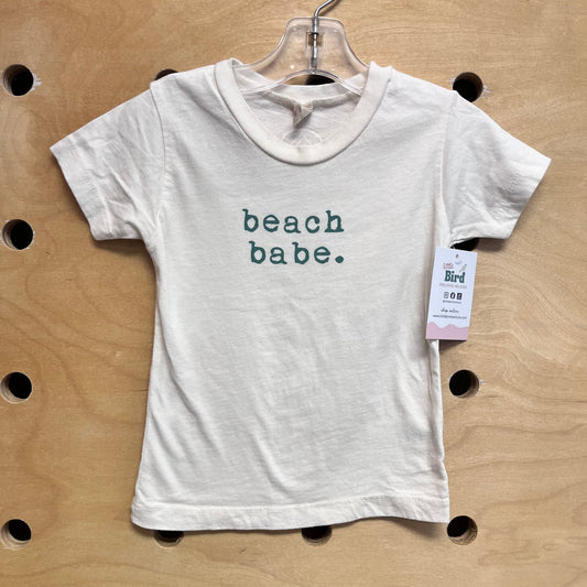 Cream 'Beach Babe' Tee