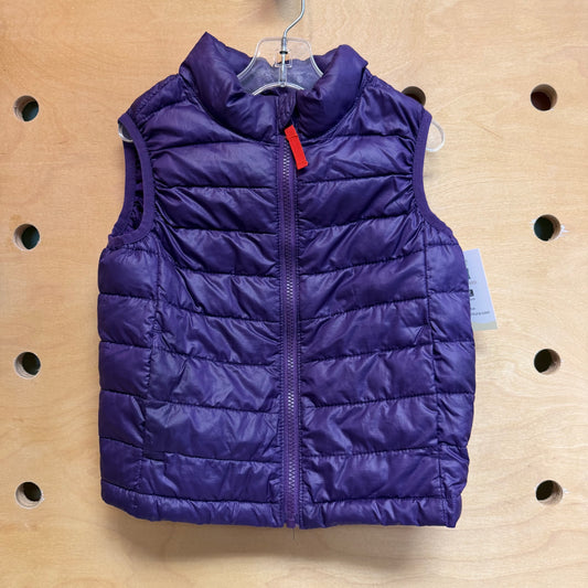 Purple Puffer Vest