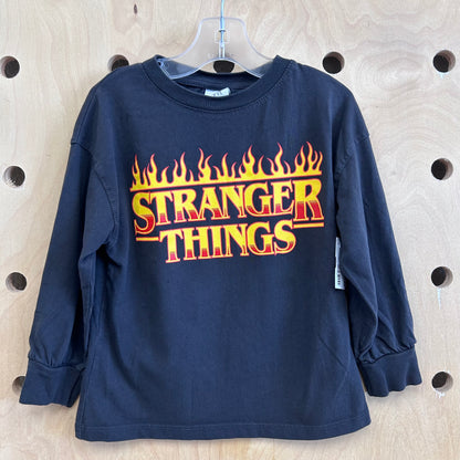 Black Flames Stranger Things Tee