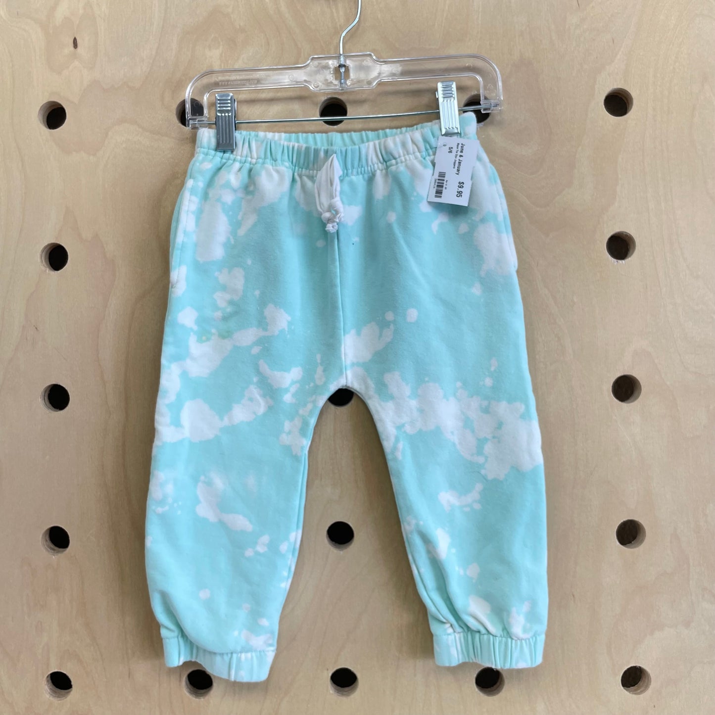 Aqua Tie Dye Joggers