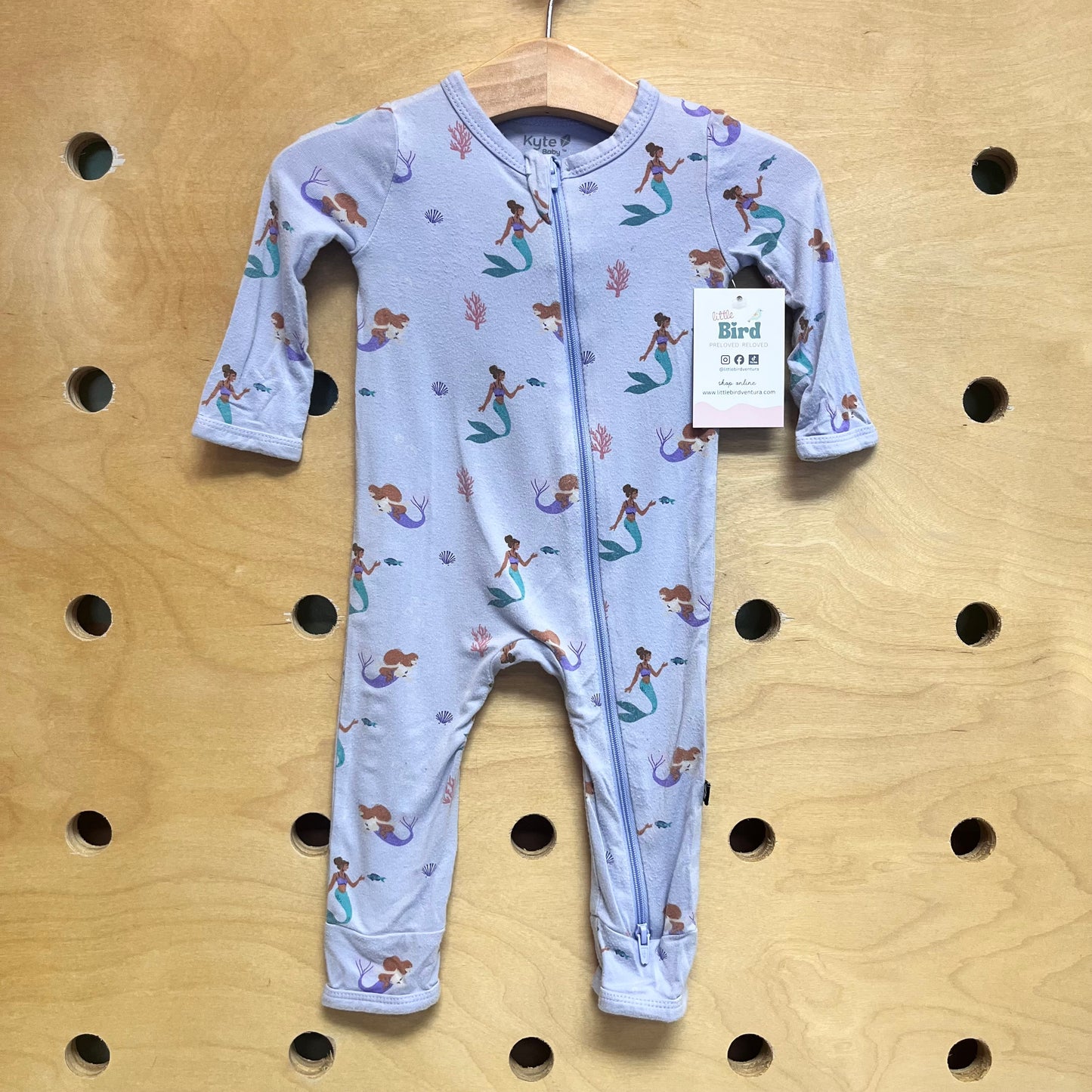 Lavender Mermaids Bamboo 2-way Zippy