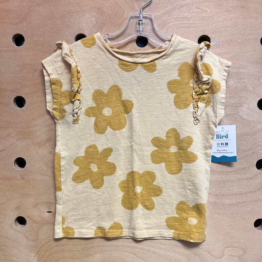 Organic Yellow Flower Tee
