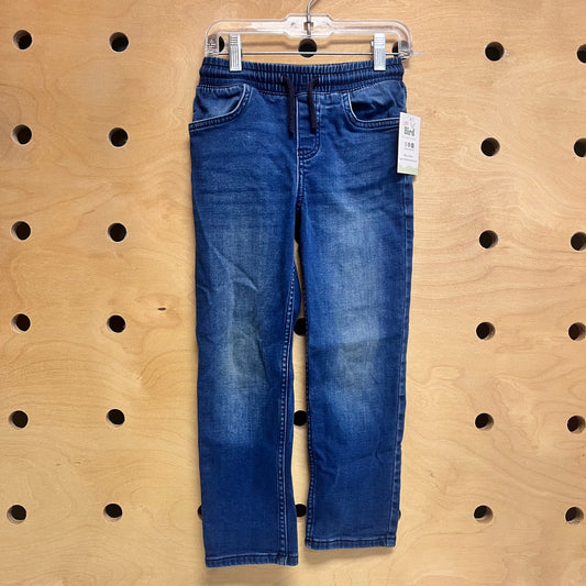 Drawstring Denim Pants
