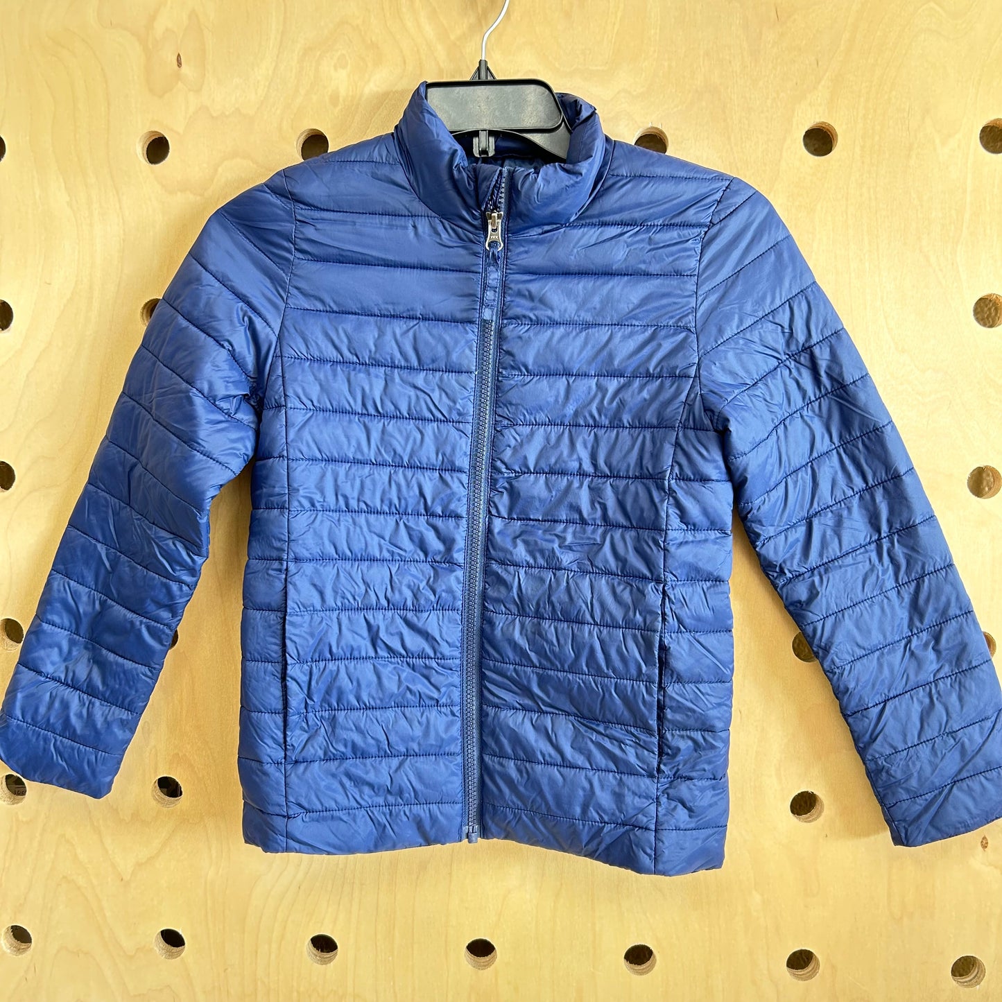 Blue Lightweight Puffer Jacket