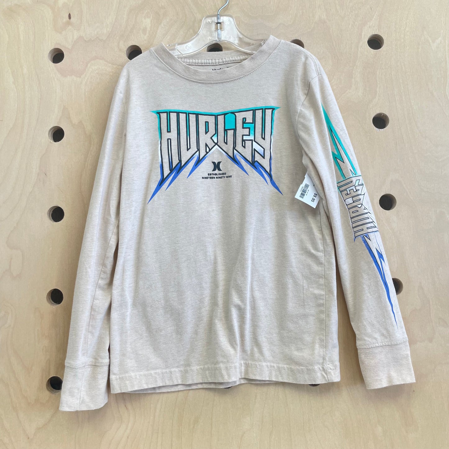 Beige Logo Long Sleeve