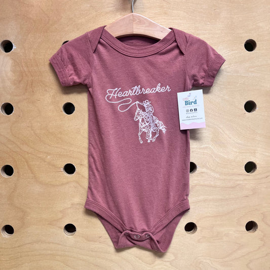 Mauve 'Heartbreaker' Bodysuit