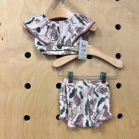 Pink Jungle Bamboo Outfit