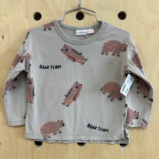 Bear Team LS Tee