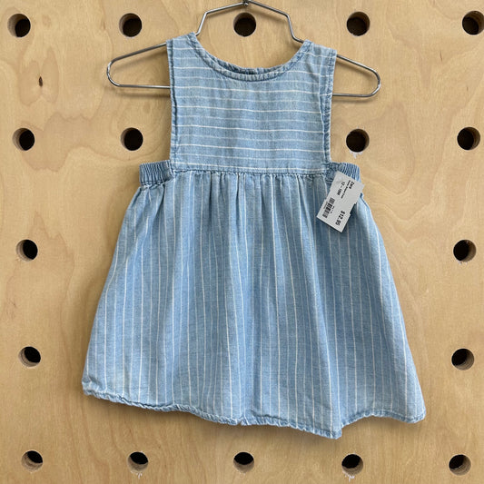 Denim Striped Dress